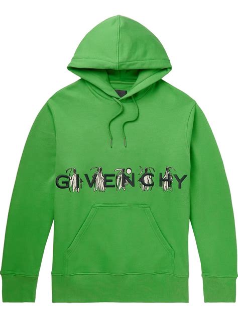 givenchy hoodie green